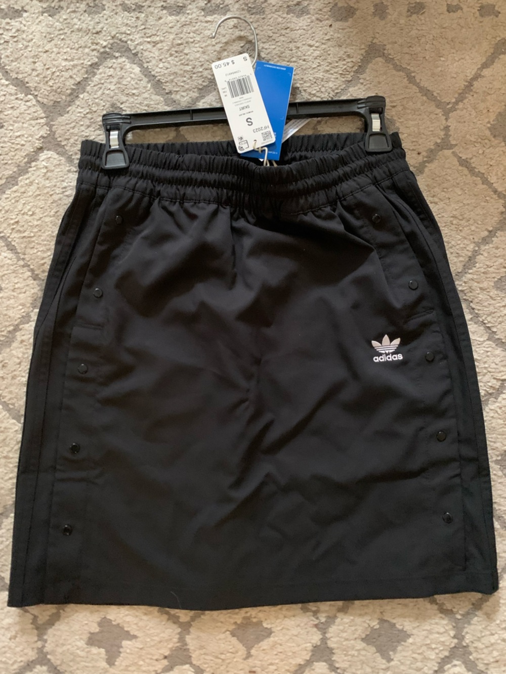 Adidas Originals Women's Always Original Snap-Button Skirt, Black